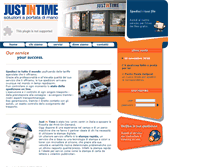 Tablet Screenshot of justintimesrl.com